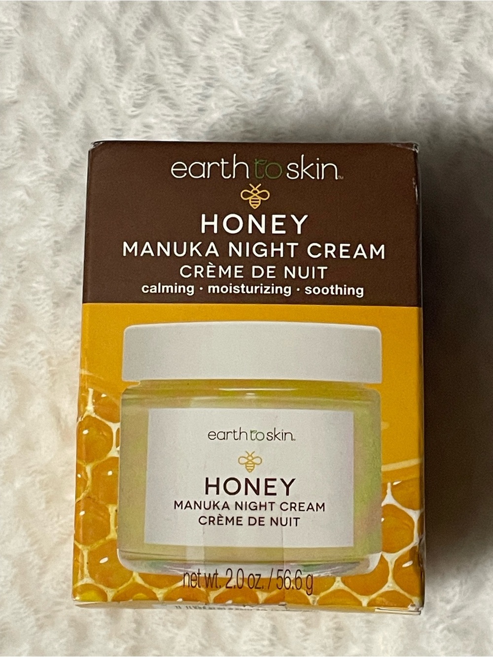 Earth to Skin Honey Manuka Night Cream 2 Oz